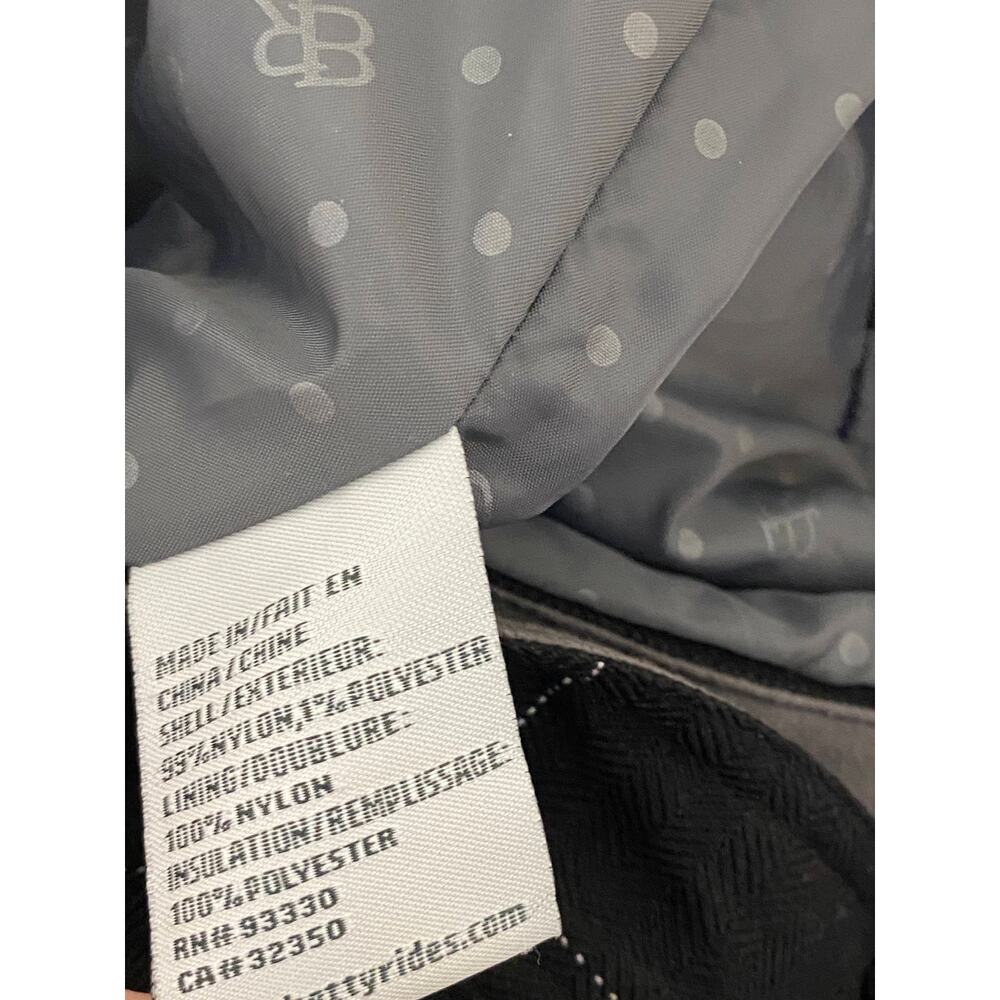 Betty Rides Black Checkered Athletic Snow Winter Pants Women's Size Large L - Picture 10 of 11